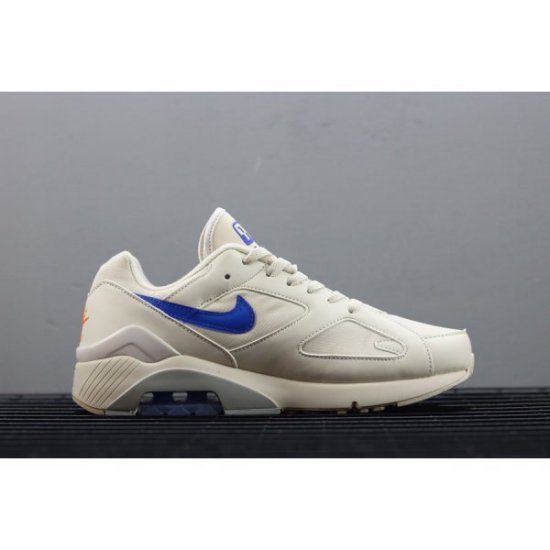 Nike Erkek Air Max 180 Desert Sand/Racer Mavi / Turuncu Koşu Ayakkabısı Türkiye - C5O752K9